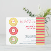 ドナトをテーマにしたブライダルシャワーの招待状 招待状 (スタンド正面)