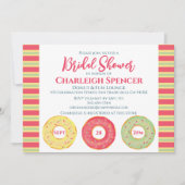 ドナトをテーマにしたブライダルシャワーの招待状 招待状 (正面)