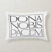 ドナノビスパセムエレガント与え米国平和 アクセントクッション (正面)