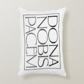 ドナノビスパセムエレガント与え米国平和 アクセントクッション (正面(垂直))