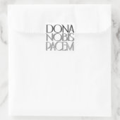 ドナノビスパセム |米国与えの平和 スクエアシール (バッグ)