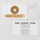 ドナパーソナライズされたト 名刺 (正面/裏面)