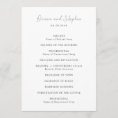 ドナモダン結婚ズ プログラム (正面)