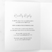 ドナモダン結婚ズ 三つ折り招待状 (内部最初)