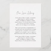 ドナモダン結婚ズ 箔招待状 (裏面)