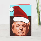 ドナルドおもしろいトランプのクリスマスカード シーズンカード (正面)