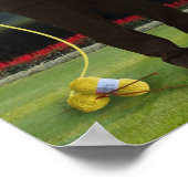 ドナルドおもしろいトランプのプーチン銃のジョーク ポスター (角)