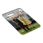 ドナルドおもしろいトランプのプーチン銃のジョーク マグネット (右側)