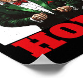 ドナルドおもしろいトランプダディーズホームホワイトハウスキリスト ポスター (角)