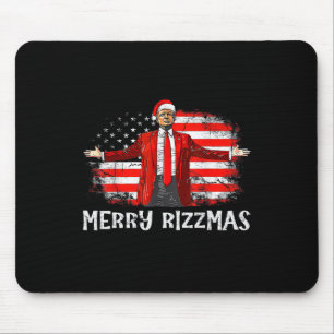 ドナルドおもしろいトランプメリークリスマスクリスマスパジャマスホ マウスパッド
