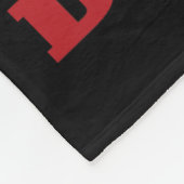 ドナルドおもしろいトランプ勝者クリスマスディナー フリースブランケット (角)