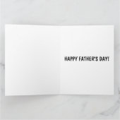 ドナルドおもしろいトランプ父の日札 カード (内部)