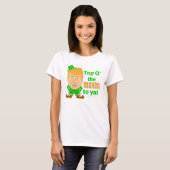 ドナルドおもしろいトランプSt patricks dayレプレシャン Tシャツ (正面フル)