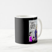 ドナルドおもしろいン・ボリスとナターシャ・ロングギフトへの贈り物 コーヒーマグカップ (正面右)
