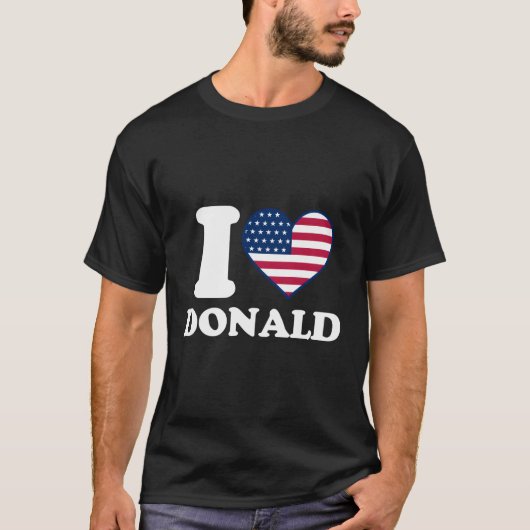 ドナルドが大好き Tシャツ (正面)