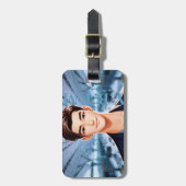 ドナルドとシアー。アニメーションキャラクターデザイン ラゲッジタグ (正面縦)