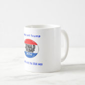 ドナルドのトランプ大統領のマグ コーヒーマグカップ (正面右)