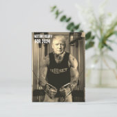 ドナルドは2024年体育館のはがきでトランプ ポストカード (スタンド正面)