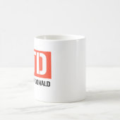 ドナルドを止めろ コーヒーマグカップ (中央)