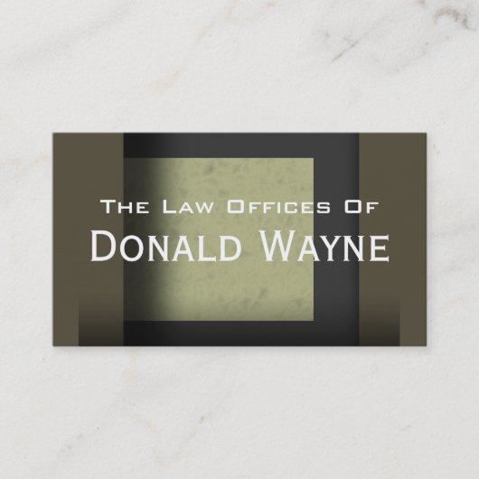 "ドナルドウェイン"の名刺 名刺 (正面)