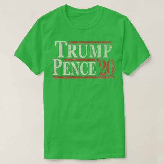 ドナルドグランジンマイク・ペンス2020 Tシャツ (デザイン正面)