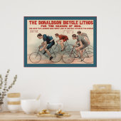 ドナルドソン自転車リトス広告ヴィンテージ ポスター (キッチン)