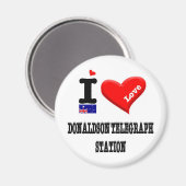ドナルドソン電信ステーション – I Love マグネット (正面/裏面)