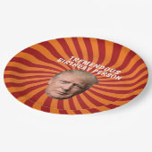 ドナルドトランプおもしろい誕生日紙プレート ペーパープレート (アングル)
