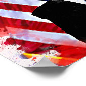 ドナルドトランプお祝いポスター ポスター (角)