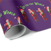 ドナルドトランプのクリスマスの喜び世界 ラッピングペーパー (ロールコーナー)