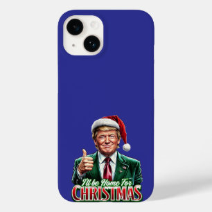 ドナルドトランプのクリスマスサンタハットの親指を上げる Case-Mate iPhone 14ケース