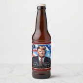 ドナルドトランプの就任式コレクユニークター ビールラベル (正面)