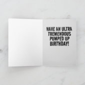 ドナルドトランプの誕生日カード サンキューカード (内部)