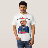 ドナルドトランプの醜いクリスマスセーターTシャツ Tシャツ (正面フル)