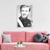 ドナルドトランプアットザニューヨーク軍隊アカデミー キャンバスプリント (インサイチュ (リビング))