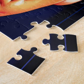 ドナルドトランプアートジグソーパズル ジグソーパズル (側面)