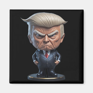 ドナルドトランプカリカチュア姿 マグネット