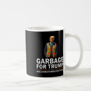 ドナルドトランプガービージュオレンジ反射安全ベスト コーヒーマグカップ