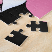 ドナルドトランプキスジグソーパズル挑戦 ジグソーパズル (側面)