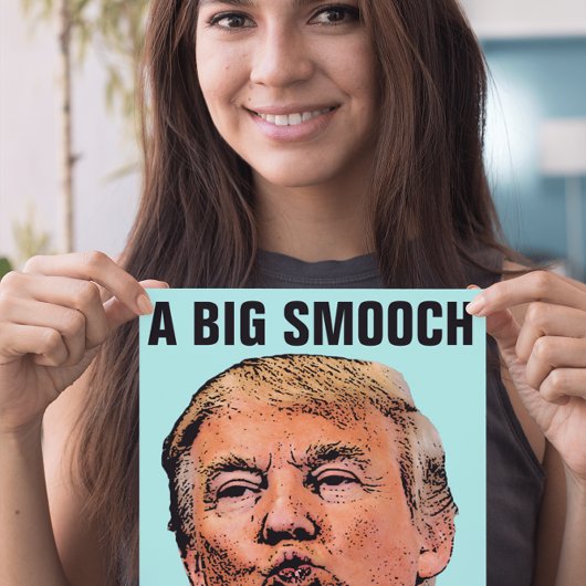 ドナルドトランプキス誕生日グリーティングカード カード