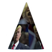 ドナルドトランプキス誕生日パーティハット パーティーハット (左)