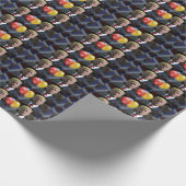 ドナルドトランプキス誕生日ラッピング紙 ラッピングペーパー (角)