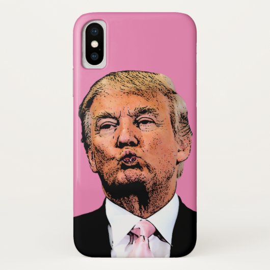 ドナルドトランプキスIPHONEケース Case-Mate iPhoneケース (裏面)