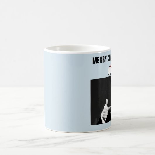 ドナルドトランプクリスマスコーヒーマグ コーヒーマグカップ (中央)