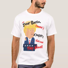 ドナルドトランプクリスマス醜いクリスマスセーター Tシャツ