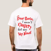 ドナルドトランプクリスマス醜いクリスマスセーター Tシャツ (裏面)