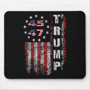 ドナルドトランプシャツトランプ商品45 47トランプ2 マウスパッド