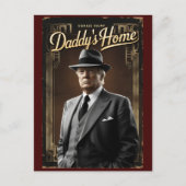 ドナルドトランプダディーズホームクリスマスマおもしろいガ ポストカード (正面)