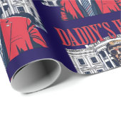 ドナルドトランプダディーズホームクリスマス ラッピングペーパー (ロールコーナー)