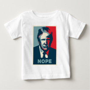 ドナルドトランプノーペ ベビーTシャツ